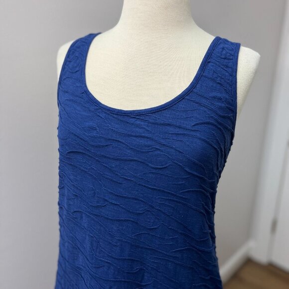 Horny Toad Women's Samba Wave Navy Tank Dress Sz M - Picture 3 of 11
